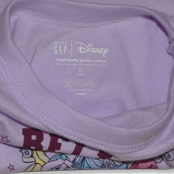 GAP babyGap Disney Princess Believe PJ Set 2Yrs - Picture 8 of 10
